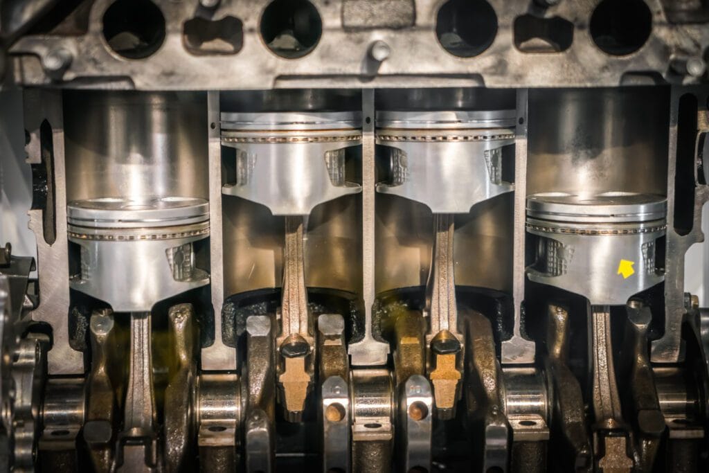 Car engine repair service for internally lubricated engine parts protection