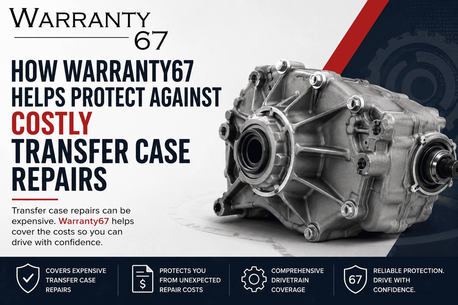 How Warranty67 Protects Against Costly Transfer Case Repairs